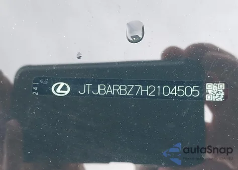 2017 Lexus Nx 200T z USA, uszkodzony, nr VIN JTJBARBZ7H2104505